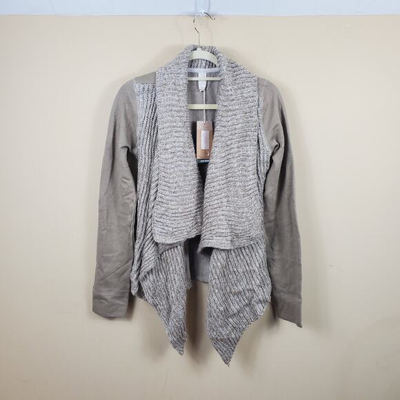 Prana Women's Demure Cardigan in Dark Khaki Size S - Picture 1 of 9